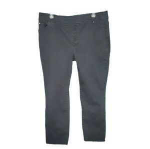 Kim Rogers Pull On Stretch Women's Black Pants Size 14PS